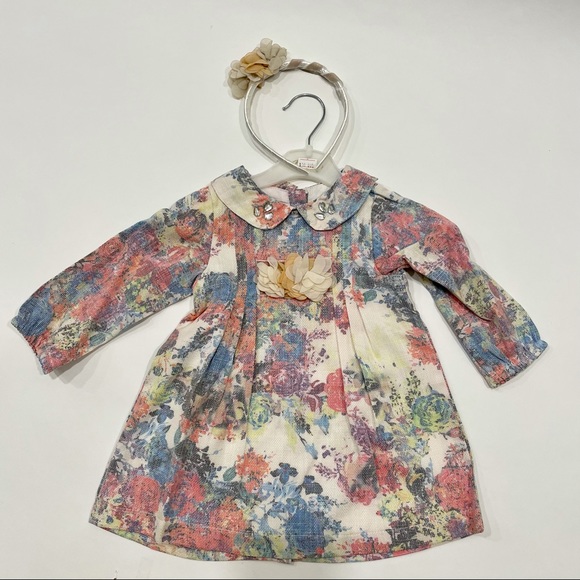 New Dress + Cardigan + Headband - Picture 2 of 9